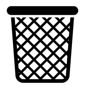 洗衣篮标志符号图标
