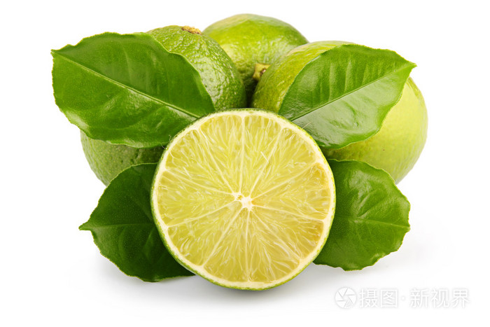 熟石灰果绿叶分离