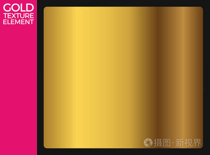 金色质感, 轻写实, 金色金属渐变模板, 抽象金属装饰, 金色背景, 金色