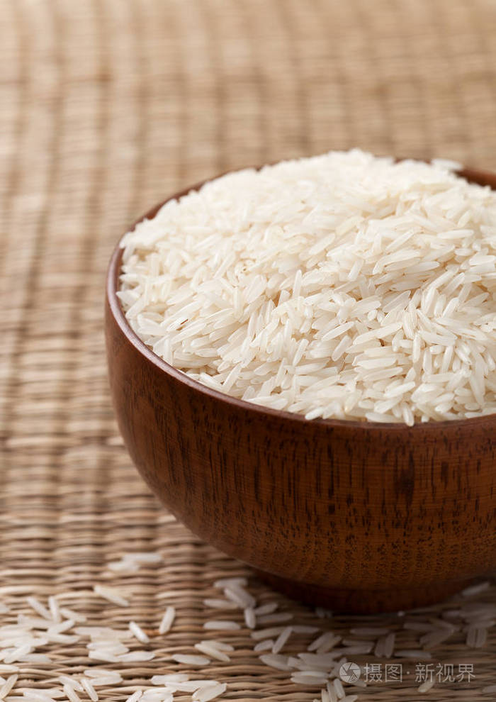在碗里的香米