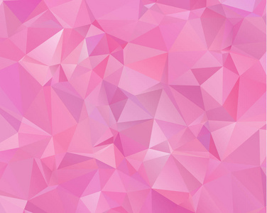 粉红色的模式。三角形的模板。几何的样本。重复 r