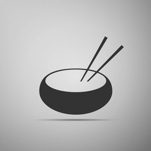 概念准备, 东方饮食.平面设计.矢量插图照片