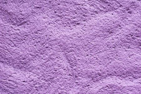 墙体彩绘背景的紫色粉红色粉刷涂漆外观, 粗糙的水泥和混凝土墙体结构