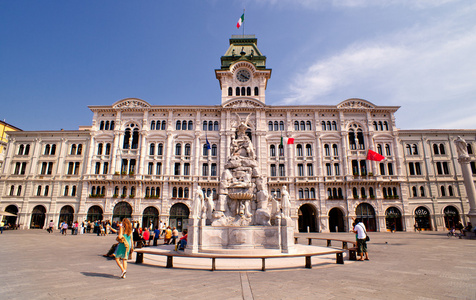 Piazza unit dItalia, Trieste