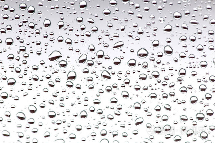雨点落在玻璃上背景水滴背景textu