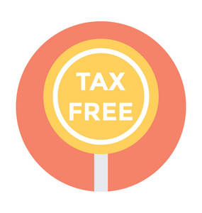 减税免费矢量图标