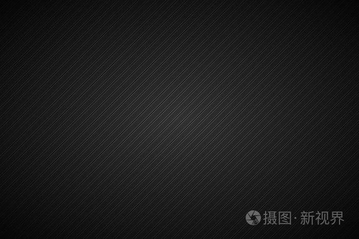 与斜行黑色和灰色的条纹的图案平行线条对角的碳纤维黑暗抽象金属背景