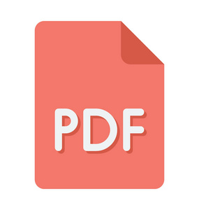 Pdf 文件矢量图标