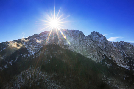 波兰 Tatra 山脉 Giewont 山