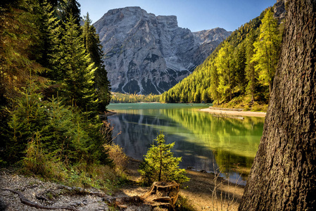 Braies 湖, 白云岩, 上阿迪杰, 意大利