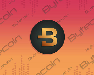 收集背景 bytecoin blockchain 样式