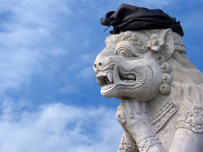印度尼西亚巴厘岛巴列斯基印度群岛雕塑