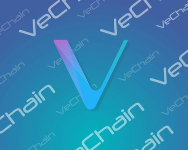 背景 blockchain 风格 Vechain 收藏