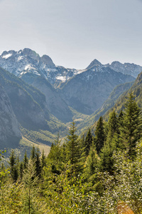 高山风景在西部克恩顿, 奥地利