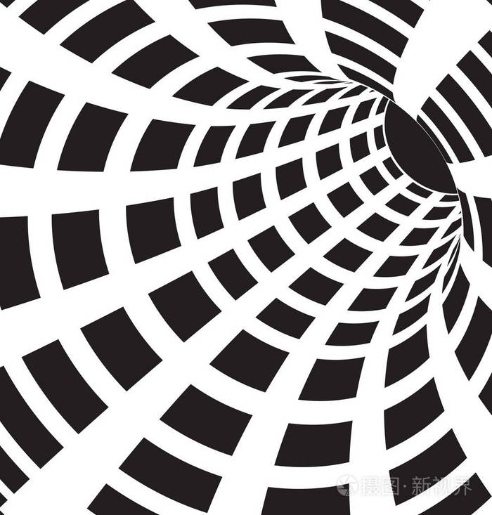 黑白3d 形状矢量插画-正版商用图片03b9bj-摄图新视界