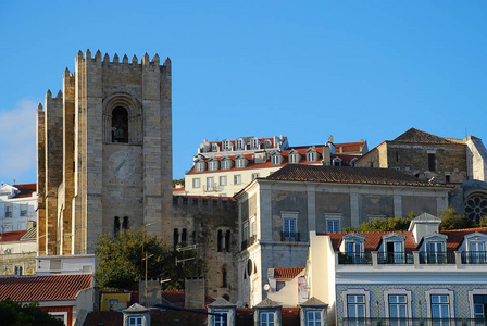 圣玛丽亚大教堂, 经常被称为简单的 Se, 里斯本, 葡萄牙