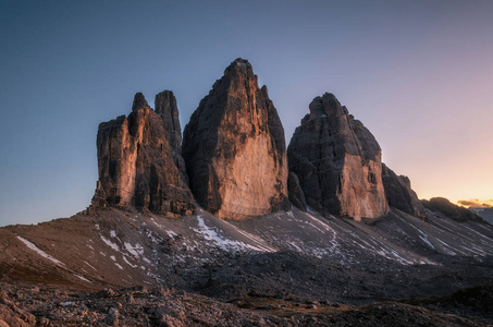 tre cime di lavaredo意大利白云石