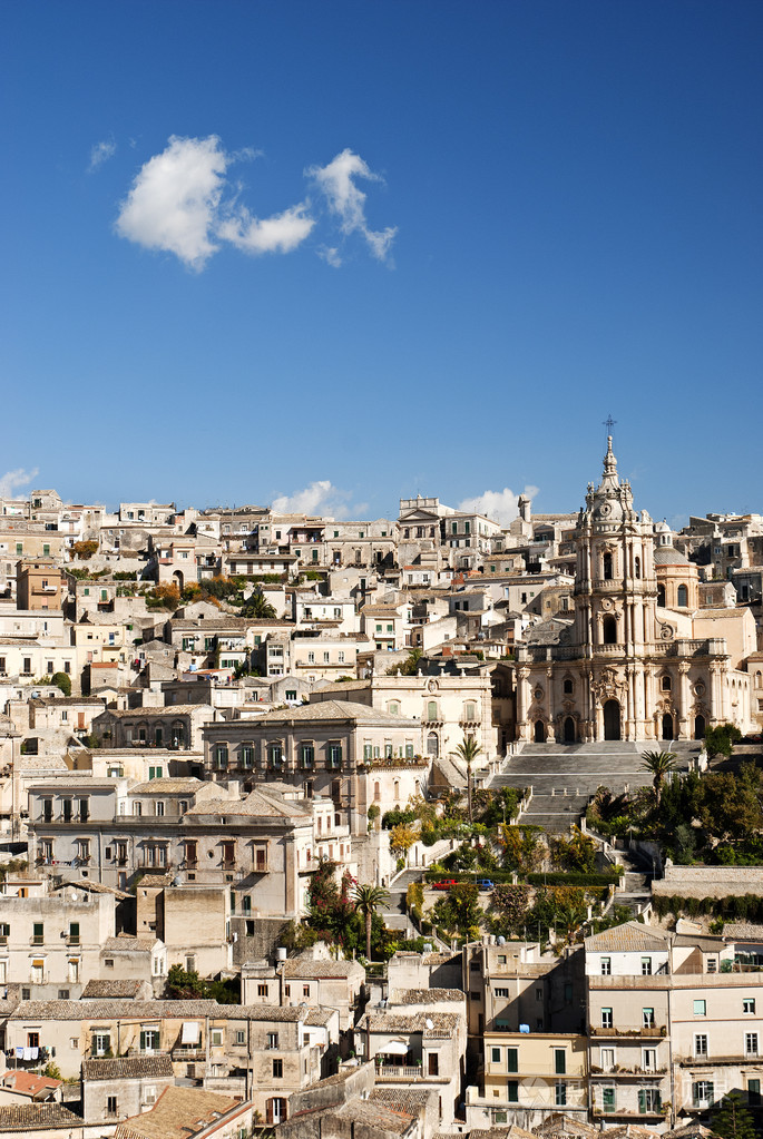 意大利西西里的莫迪卡