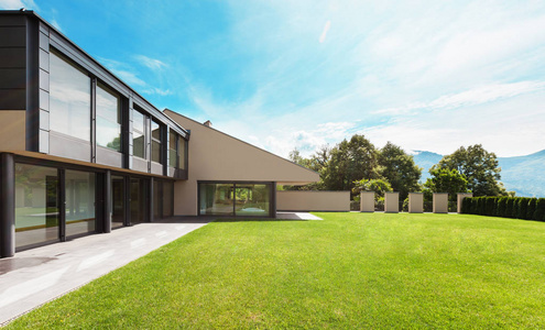 美丽的别墅户外照片