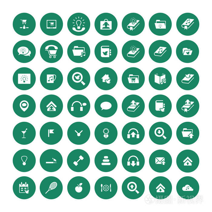 49通用图标集.商务,互联网,网页设计