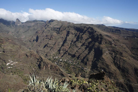 pastrana barranco de benchijigua la gomera canary islands sp。