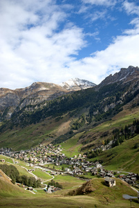 瑞士阿尔普斯瓦尔斯村