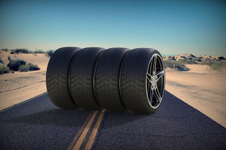 轮胎 3d 渲染