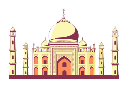 印度建筑泰姬陵图片