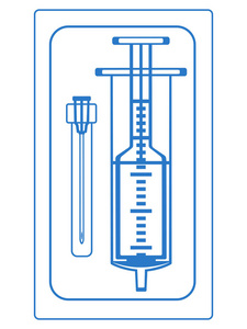 医疗注射器图标