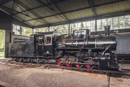 老蒸汽机车