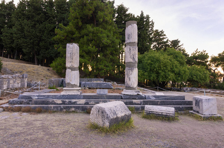 Asclipeion 在科斯岛的废墟, 希腊住宿, 一座供奉神, 医学之神的寺庙