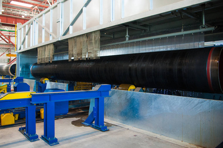 工厂海底燃气管道用钢管的制造
