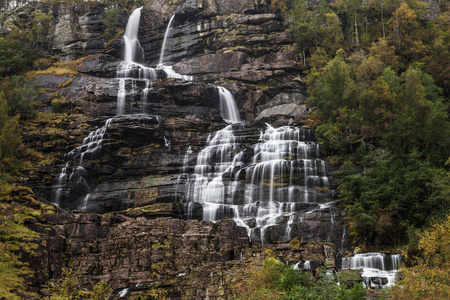 tvindefossen 瀑布