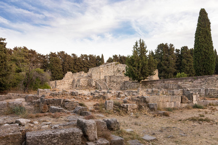 Asclipeion 在科斯岛的废墟, 希腊住宿, 一座供奉神, 医学之神的寺庙