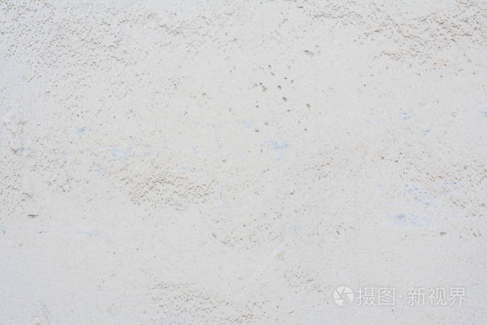 旧墙表面的纹理, 有石膏层, 从湿气中破坏, 大量的裂缝, 墙上的水泡