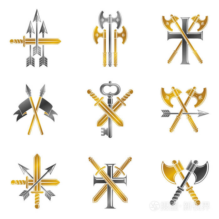 老式武器标志设置