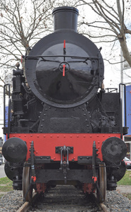 蒸汽机车牵引的列车