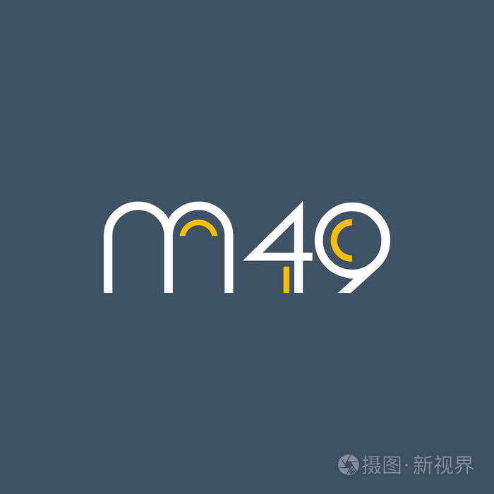 数字和字母徽标 M49