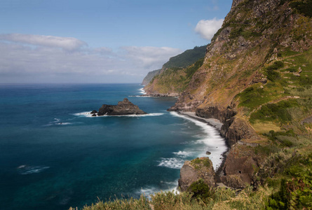 沿海山风景