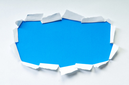 你在撕纸上留言的空间照片