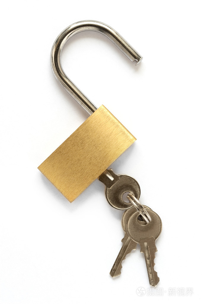 挂锁和钥匙