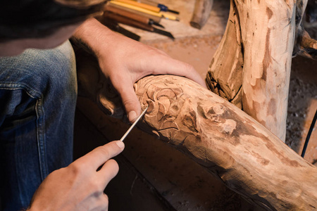 木工车间木雕工具及工艺