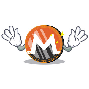 嘲弄 Monero 硬币卡通人物