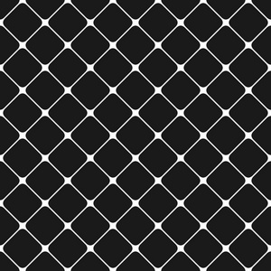 平方对角无缝单色圆形正方形网格模式背景-从对角线正方形进行图形