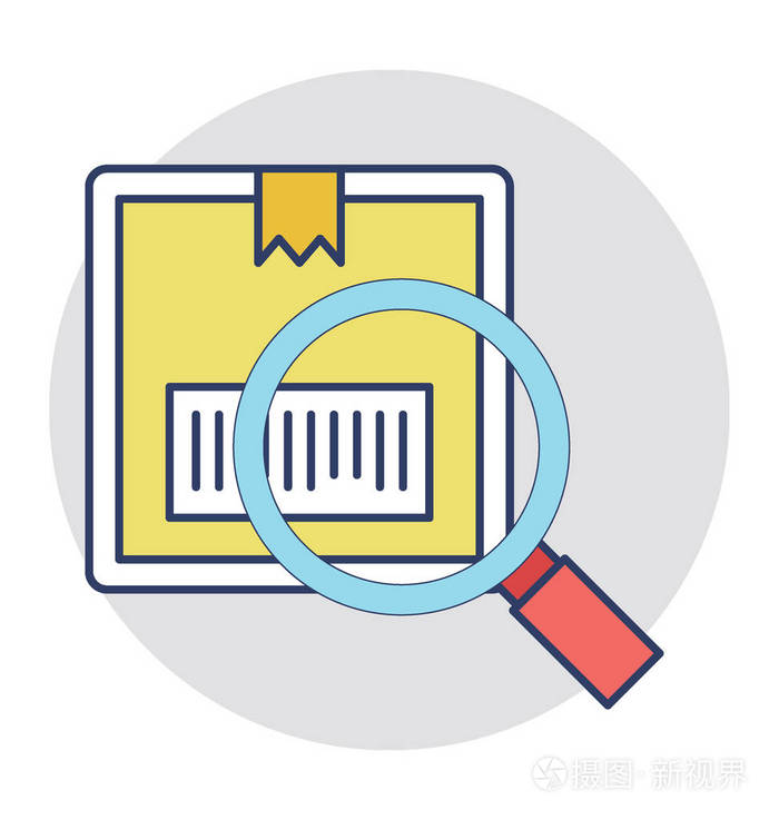 方框跟踪矢量图标