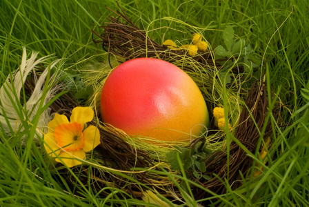 巢中的复活节彩蛋