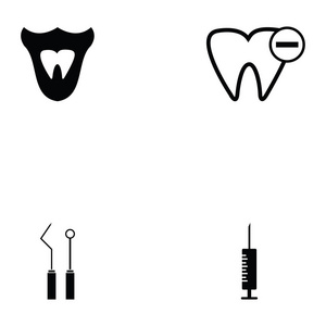 牙医图标集