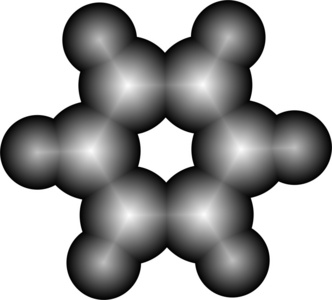 分子图标矢量。