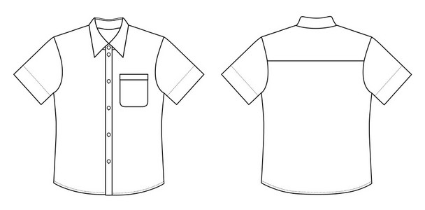 礼服衬衫矢量图的礼服衬衫 (衬衫).