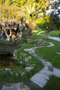 花园，菜园 公园 供应点心的露天设施 大型公共礼堂